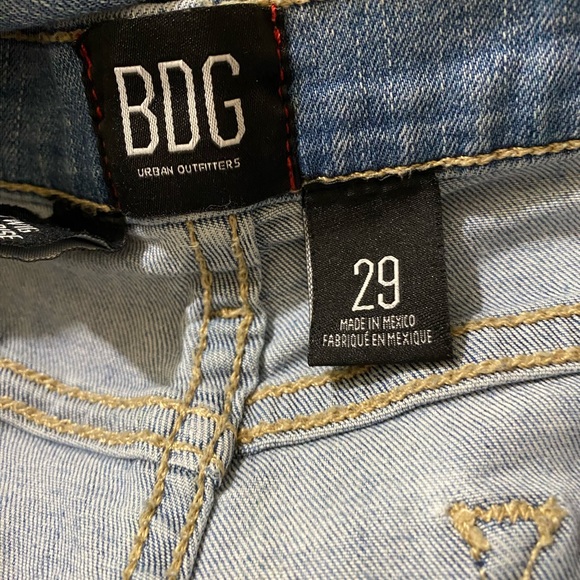 BDG Twig High Rise Light Wash Skinny Cotton Blend Jeans Size 29” - Picture 15 of 15